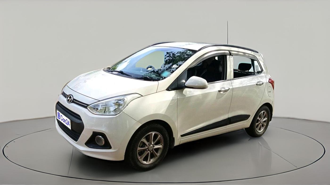 2016 Hyundai Grand i10 ASTA AT 1.2 KAPPA VTVT, Petrol, Automatic, 71,990 km, exterior