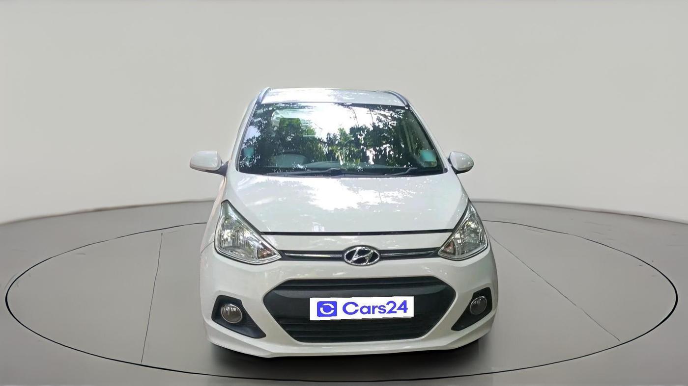 2016 Hyundai Grand i10 ASTA AT 1.2 KAPPA VTVT, Petrol, Automatic, 71,990 km, exterior