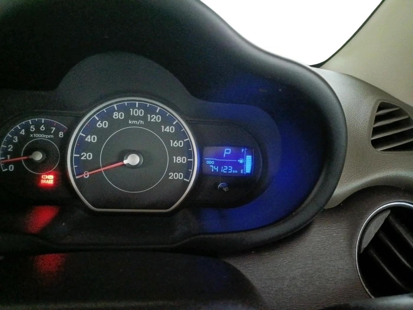 2012 Hyundai i10 ASTA 1.2 AT SUNROOF, Petrol, Automatic, 74,123 km, interior