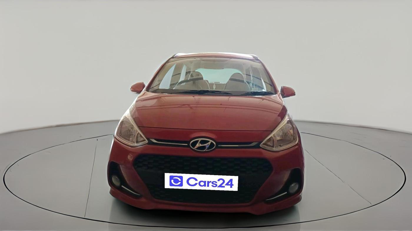 2018 Hyundai Grand i10 SPORTZ AT 1.2 KAPPA VTVT, Petrol, Automatic, 17,895 km, exterior