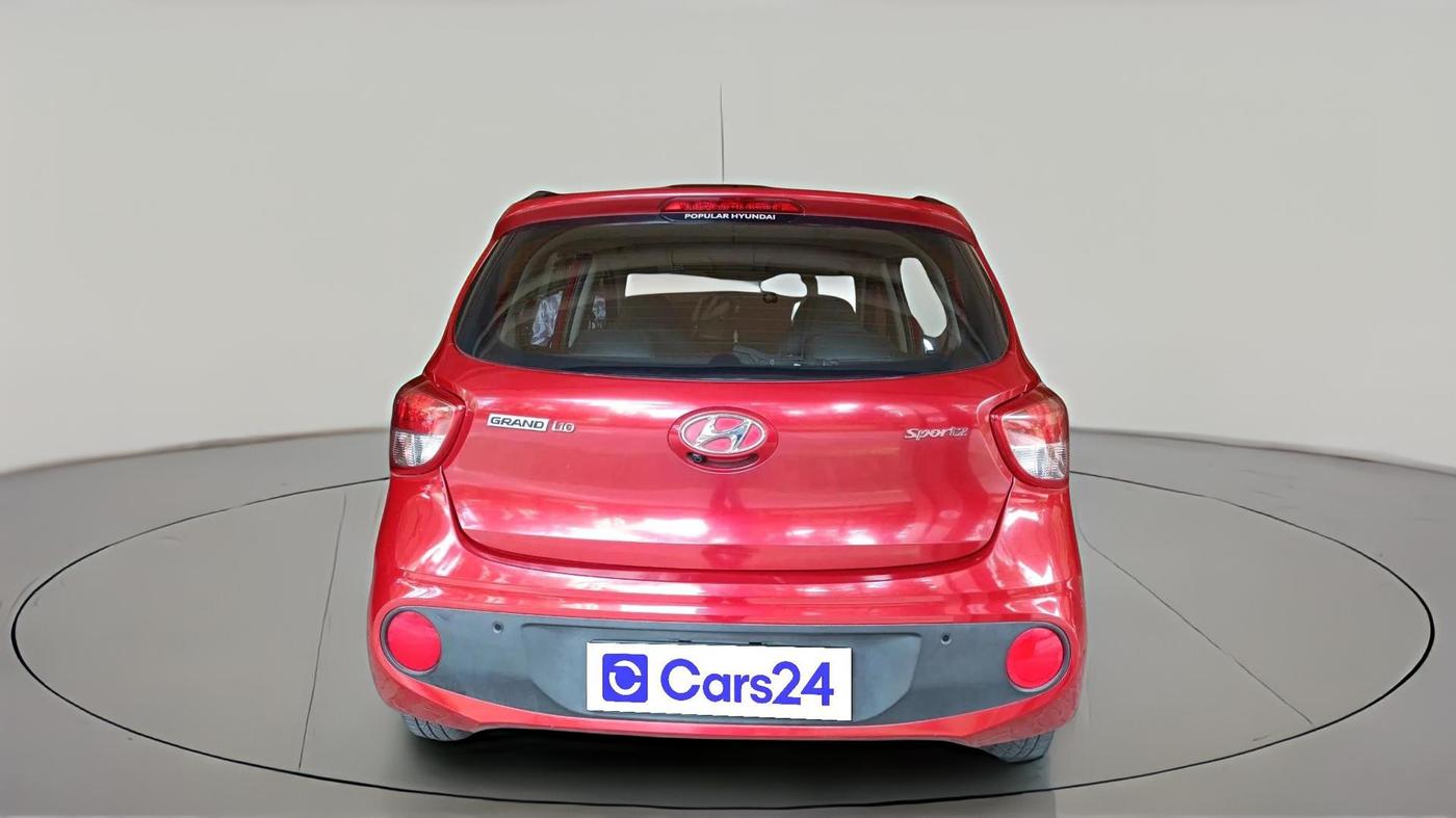 2018 Hyundai Grand i10 SPORTZ AT 1.2 KAPPA VTVT, Petrol, Automatic, 17,895 km, exterior