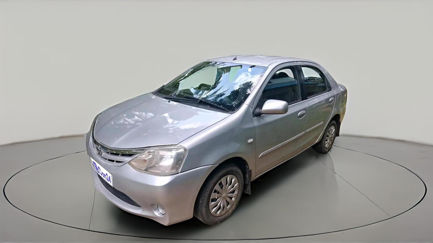 2011 Toyota Etios G, Petrol, Manual, 54,372 km, exterior