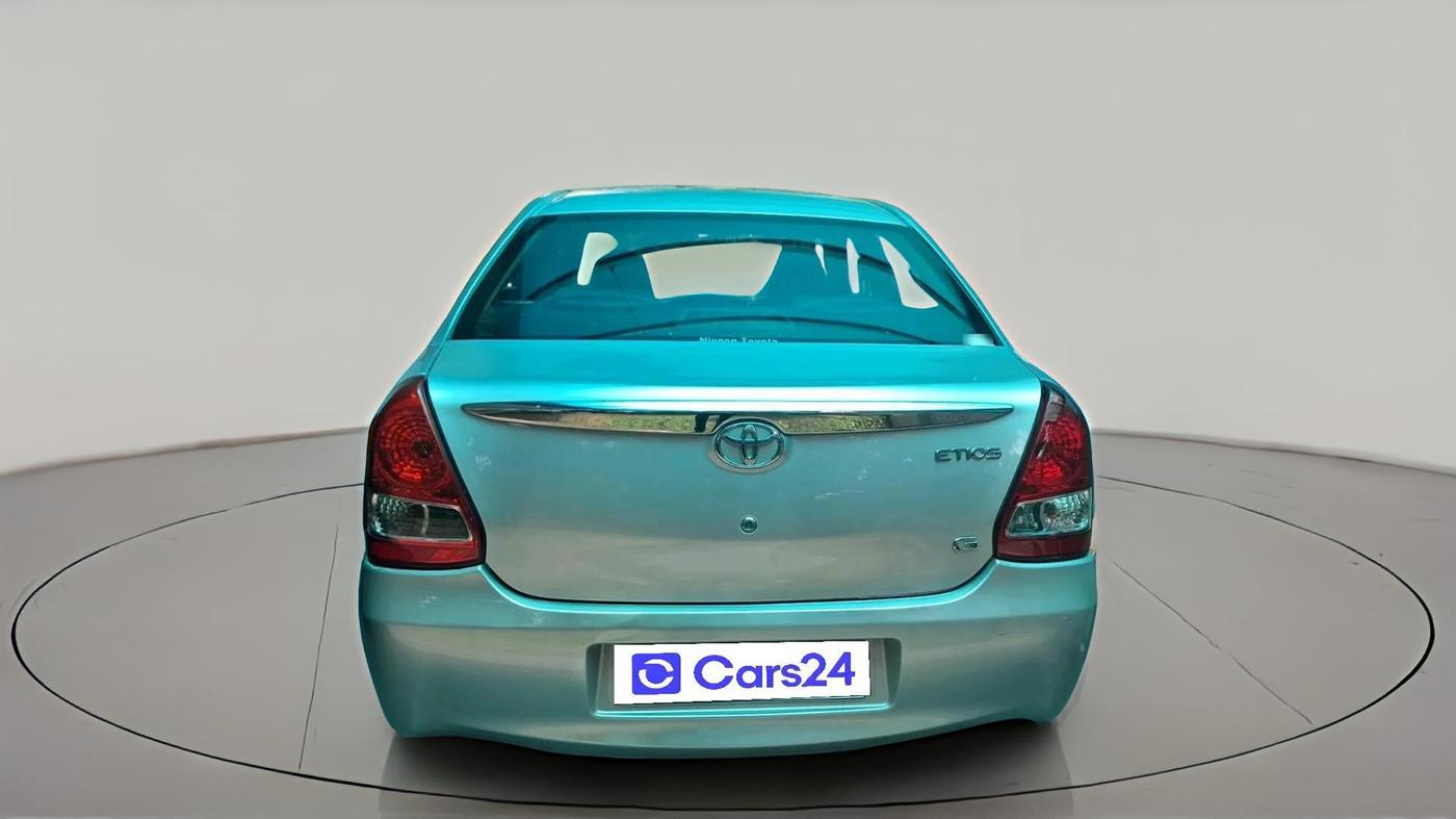 2011 Toyota Etios G, Petrol, Manual, 54,372 km, exterior