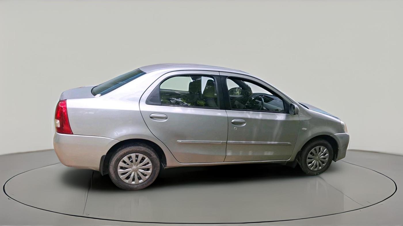 2011 Toyota Etios G, Petrol, Manual, 54,372 km, exterior