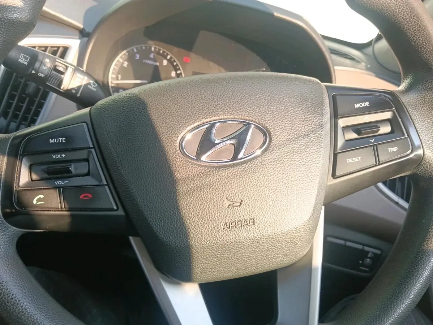 2018 Hyundai Creta SX PLUS 1.6 PETROL, Petrol, Manual, 1,14,921 km, interior