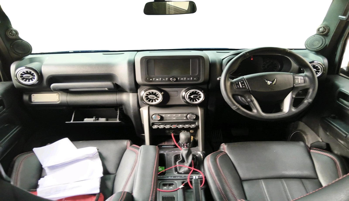 2025 Mahindra Thar LX P 2WD AT HT, Petrol, Automatic, 8,009 km, interior