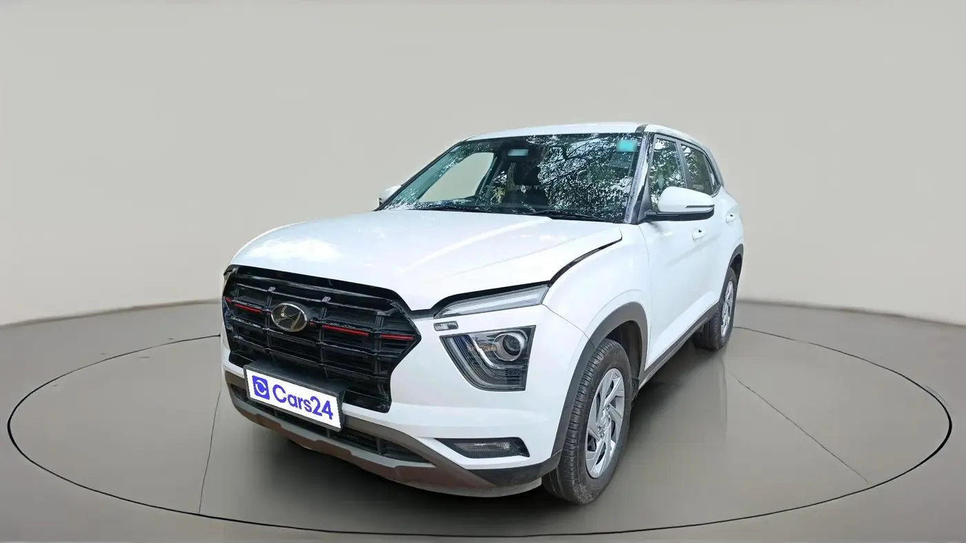 2020 Hyundai Creta E 1.5 DIESEL, Diesel, Manual, 60,276 km, exterior
