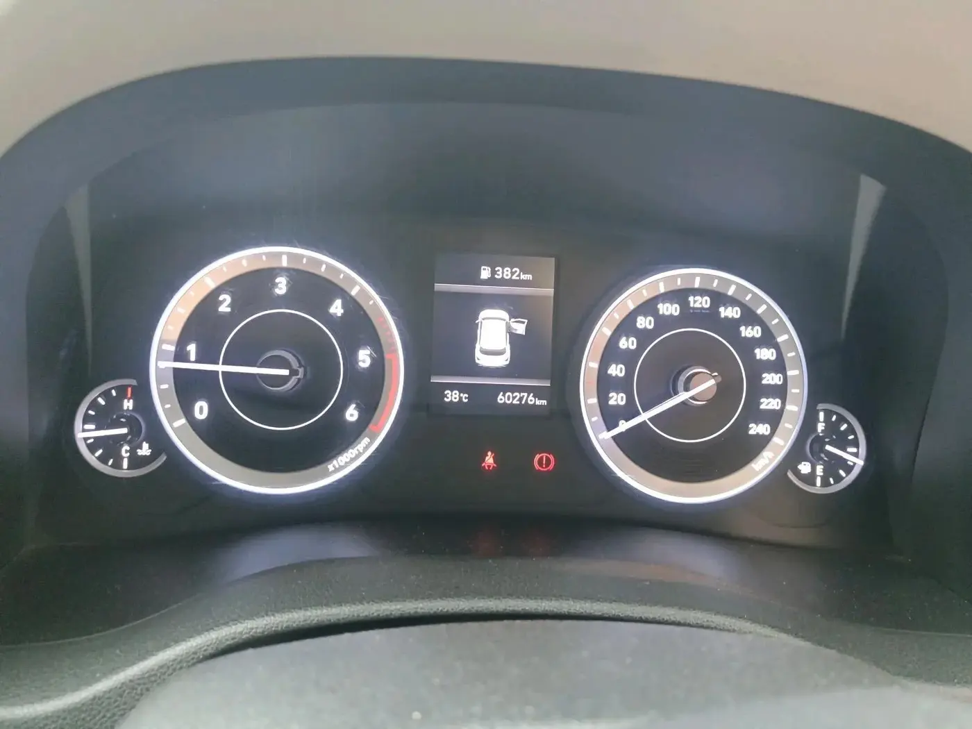 2020 Hyundai Creta E 1.5 DIESEL, Diesel, Manual, 60,276 km, interior