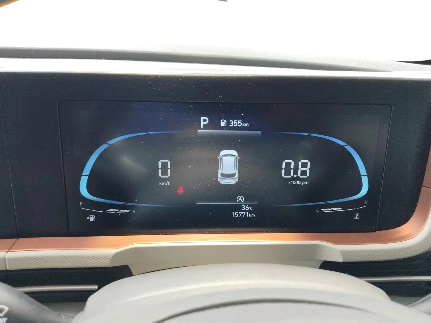 2025 Hyundai Creta 1.5 S (O) AT, Diesel, Automatic, 15,771 km, interior