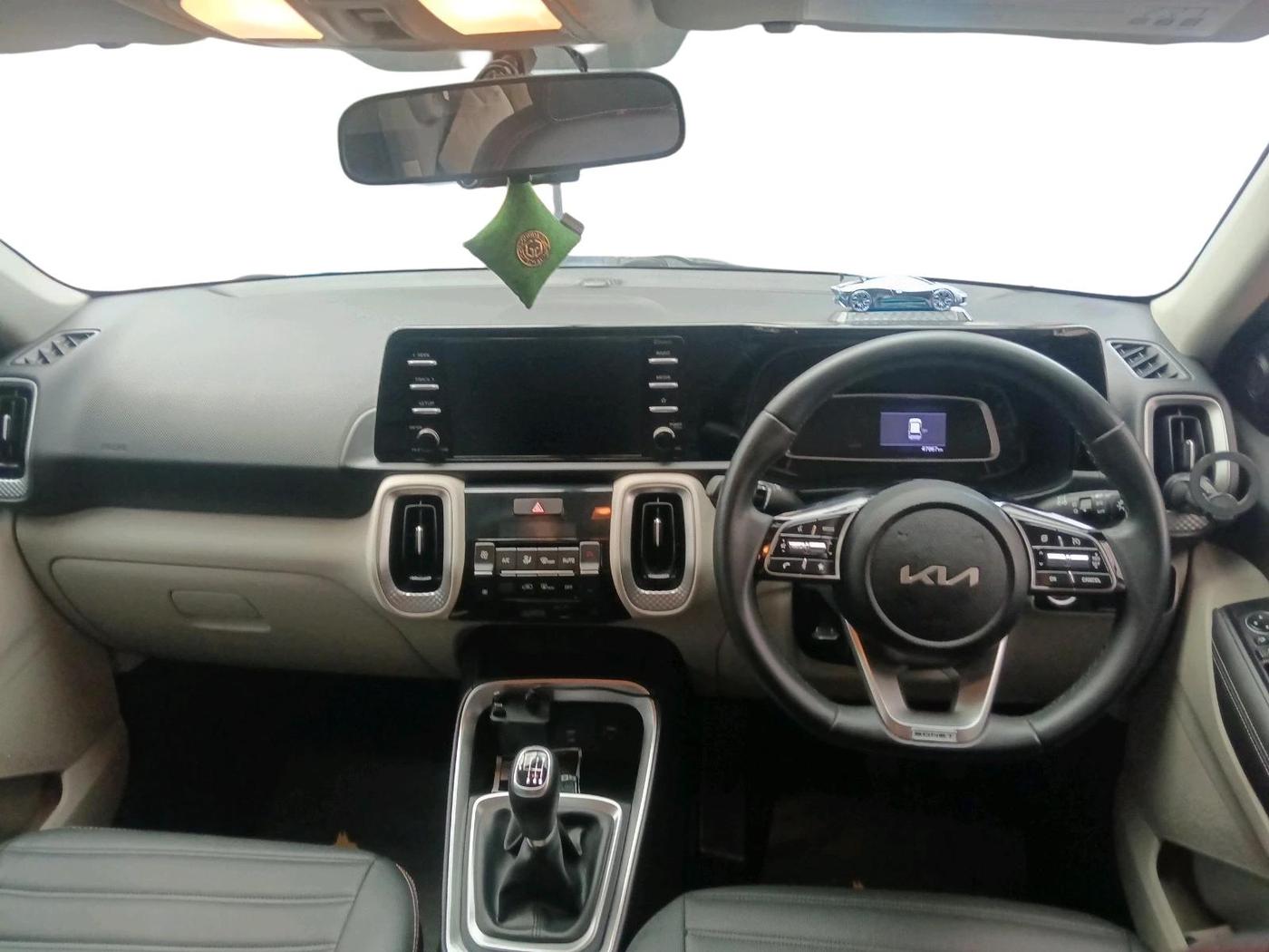 2021 KIA SONET HTX 1.0 IMT, Petrol, Manual, 47,867 km, interior
