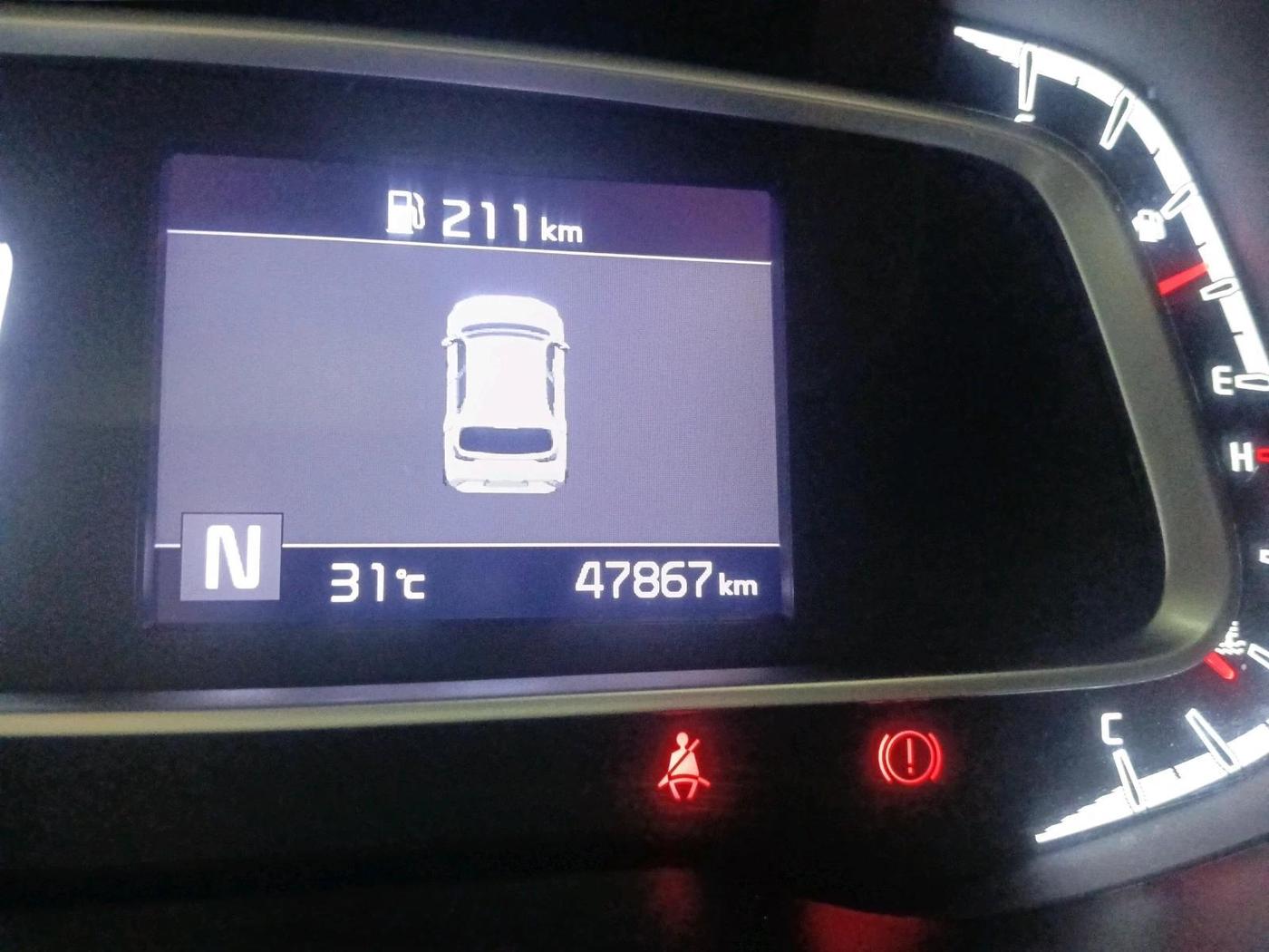 2021 KIA SONET HTX 1.0 IMT, Petrol, Manual, 47,867 km, interior