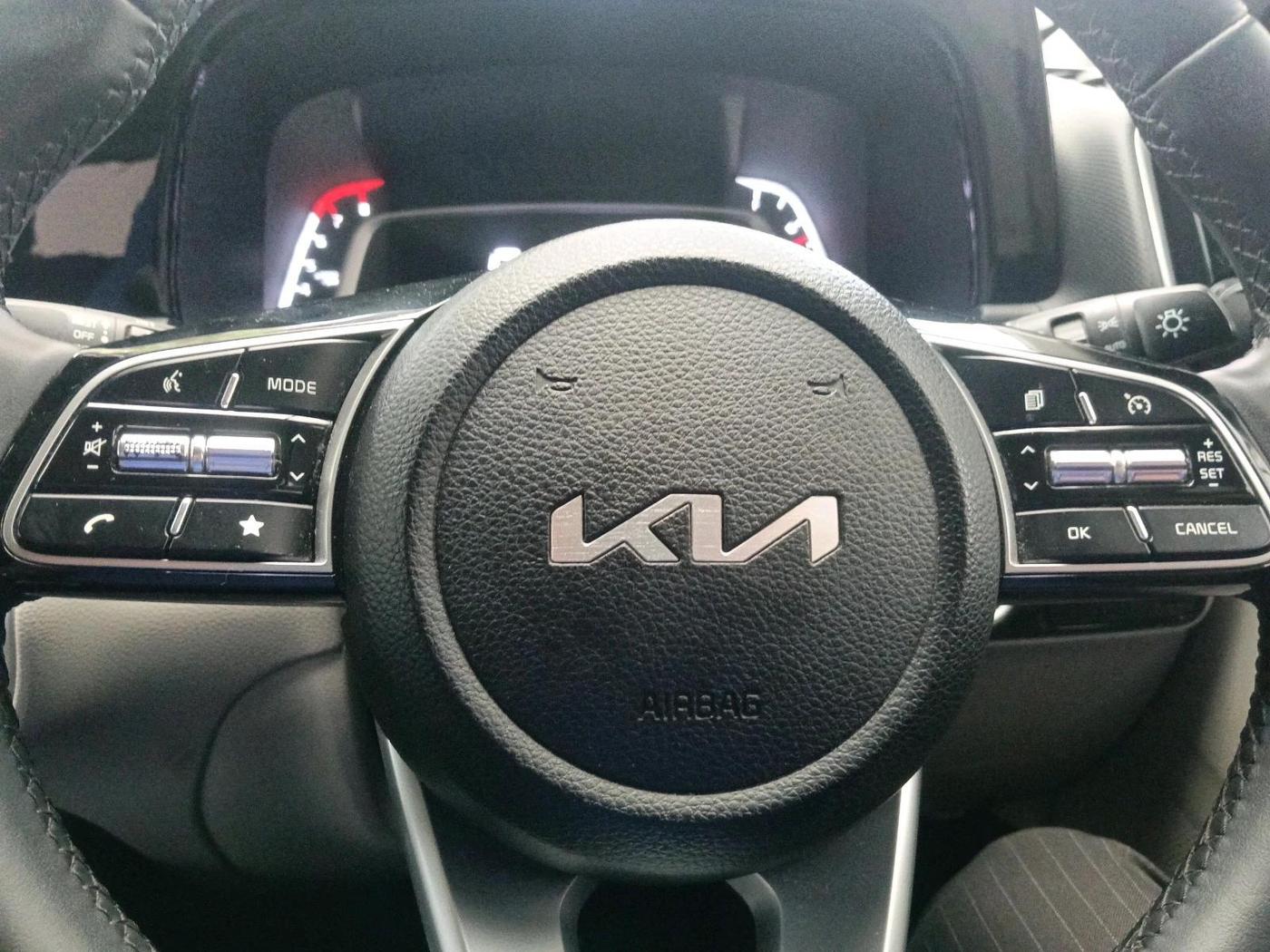 2021 KIA SONET HTX 1.0 IMT, Petrol, Manual, 47,867 km, interior