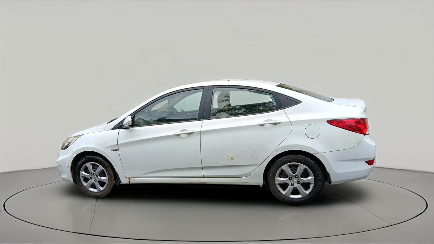 2012 Hyundai Verna FLUIDIC 1.6 CRDI EX, Diesel, Manual, 37,447 km, exterior