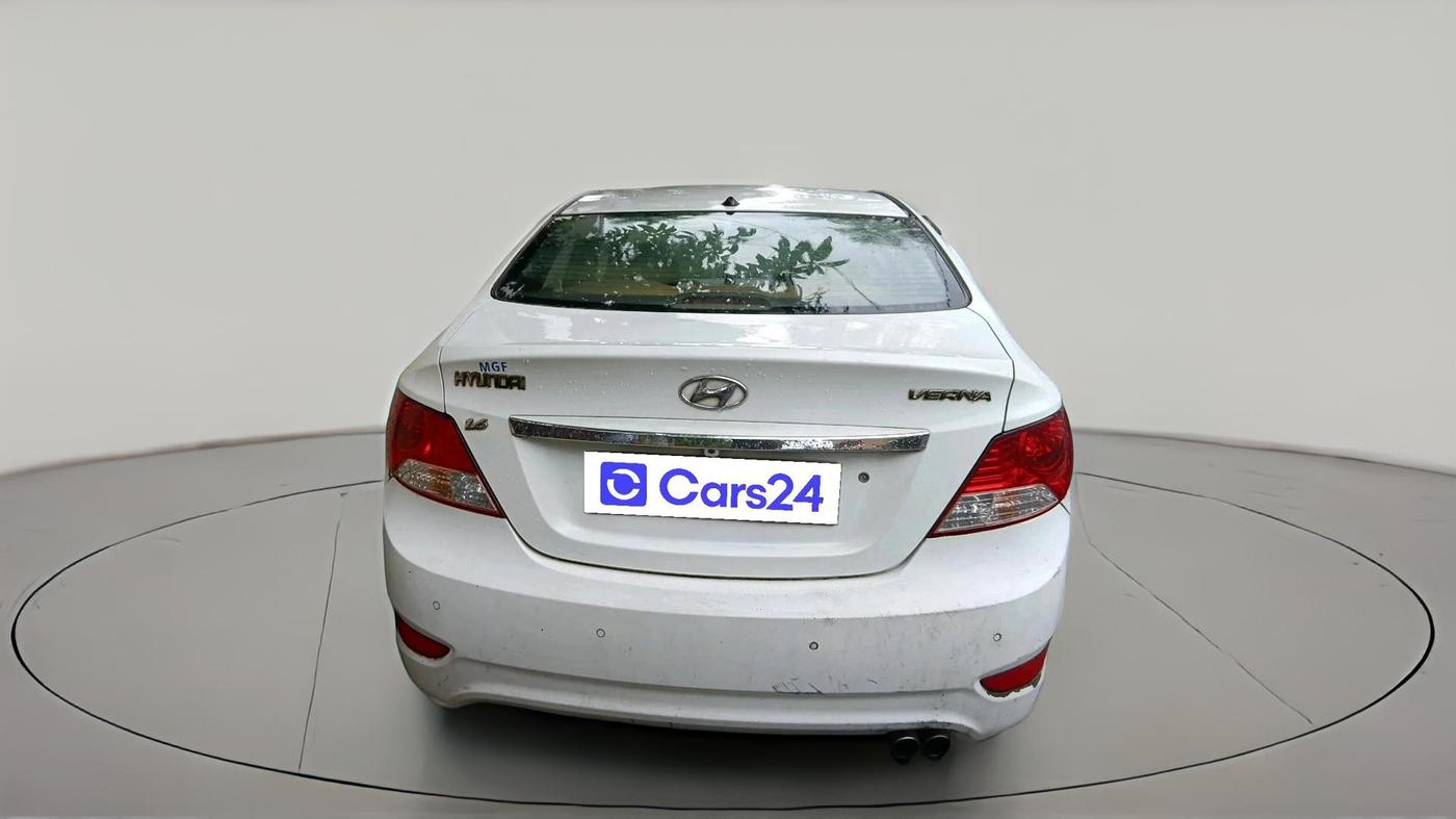 2012 Hyundai Verna FLUIDIC 1.6 CRDI EX, Diesel, Manual, 37,447 km, exterior