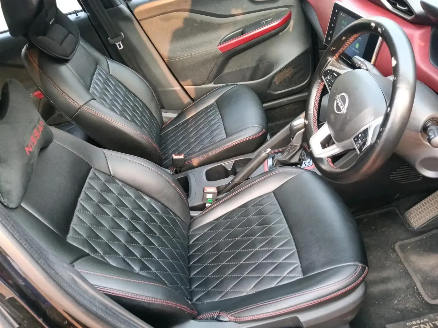 2023 Nissan MAGNITE XV TURBO CVT RED EDITION, Petrol, Automatic, 41,674 km, interior