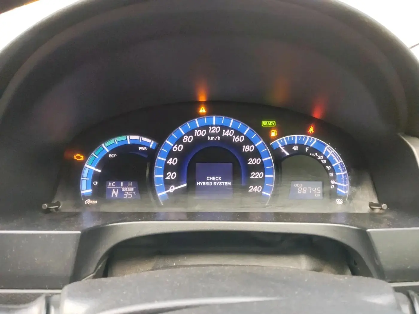 2014 Toyota Camry HYBRID, Hybrid, Automatic, 90,000 km, interior