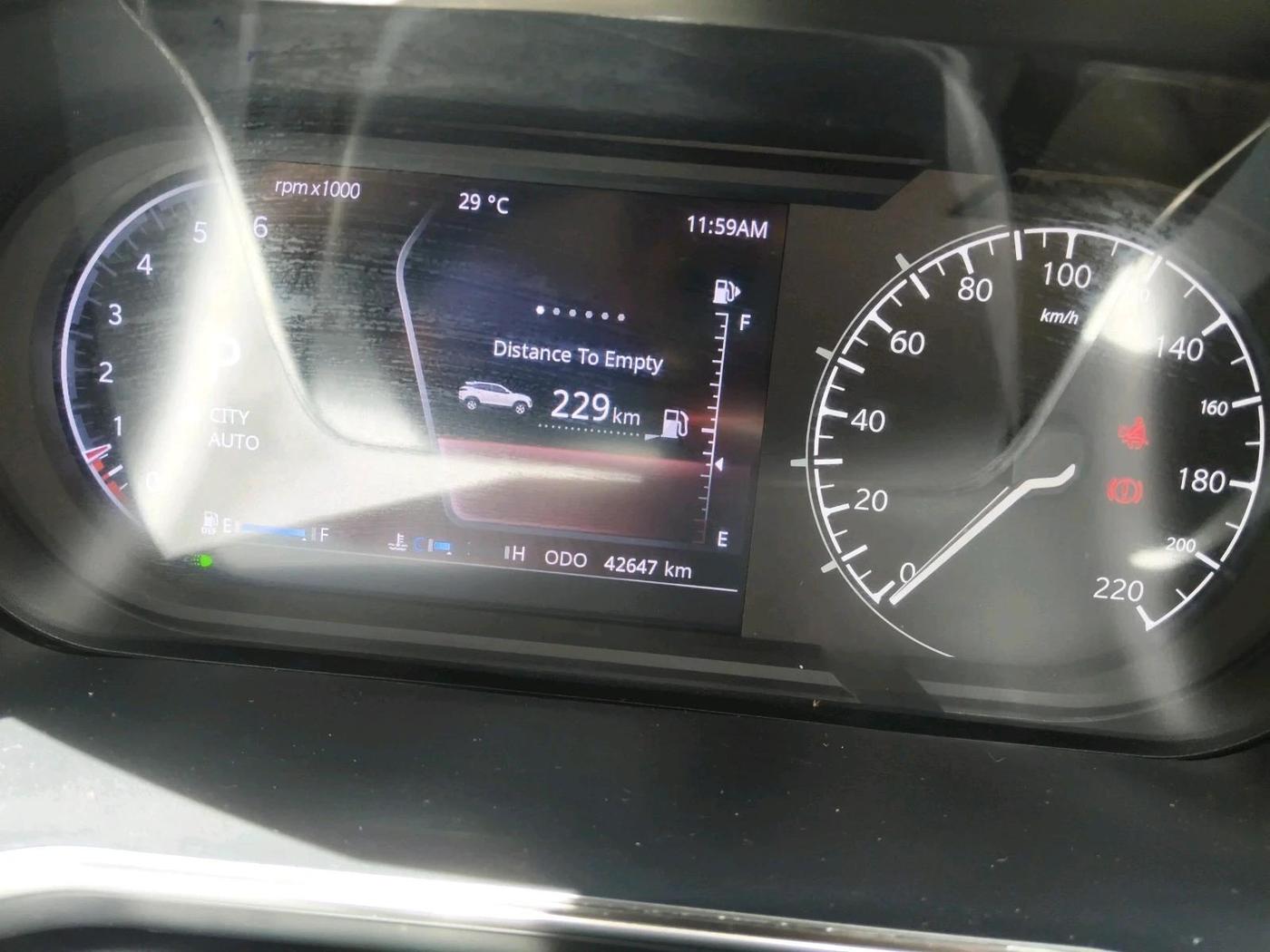 2021 Tata Harrier XZA 2.0L, Diesel, Automatic, 42,647 km, interior