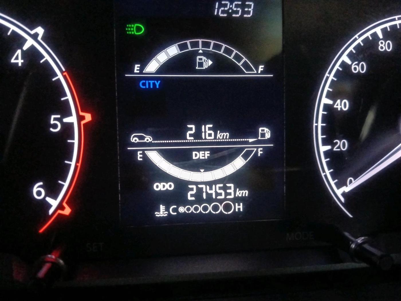 2022 Tata Harrier XT 2.0L KRYOTEC, Diesel, Manual, 27,453 km, interior