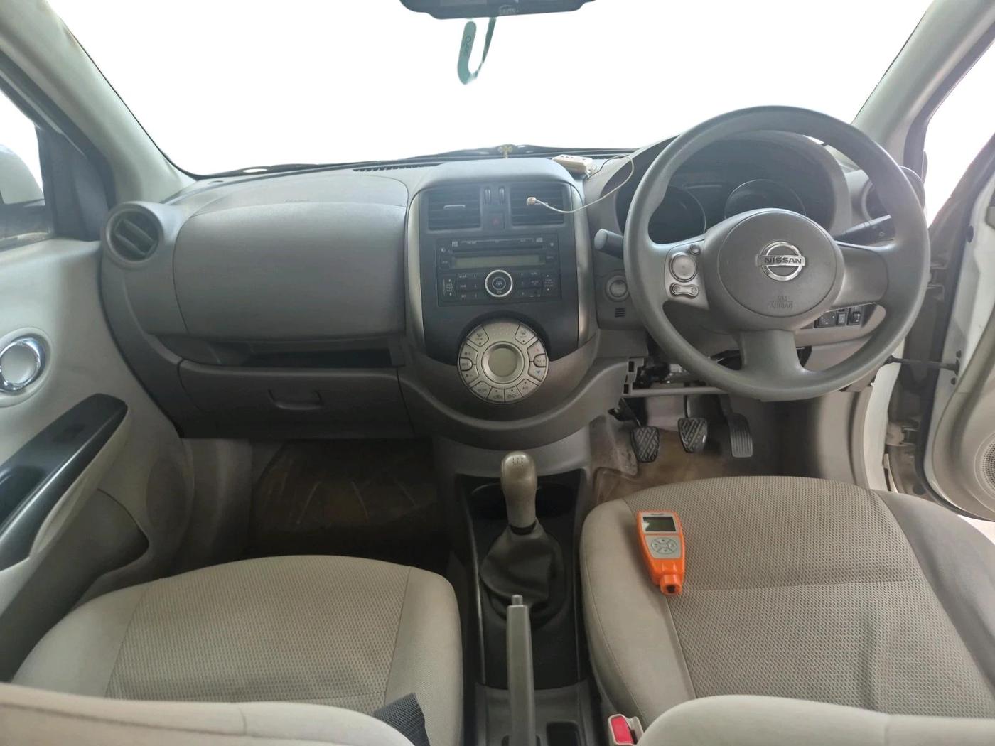 2012 Nissan Sunny XV PETROL, Petrol, Manual, 51,100 km, interior