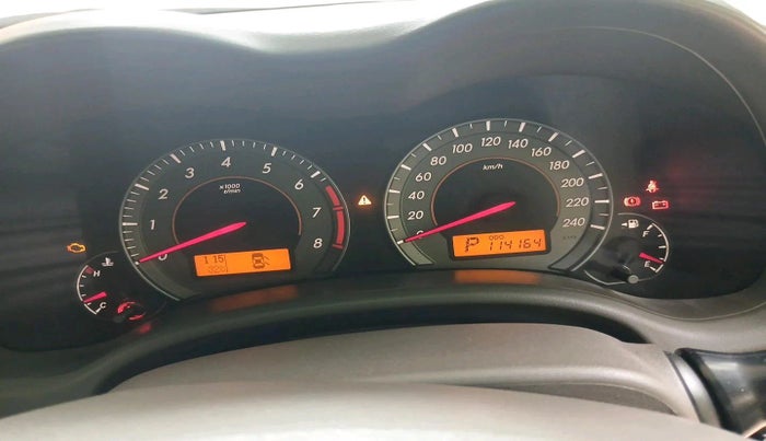 2011 Toyota Corolla Altis VL AT PETROL, Petrol, Automatic, 1,14,164 km, interior