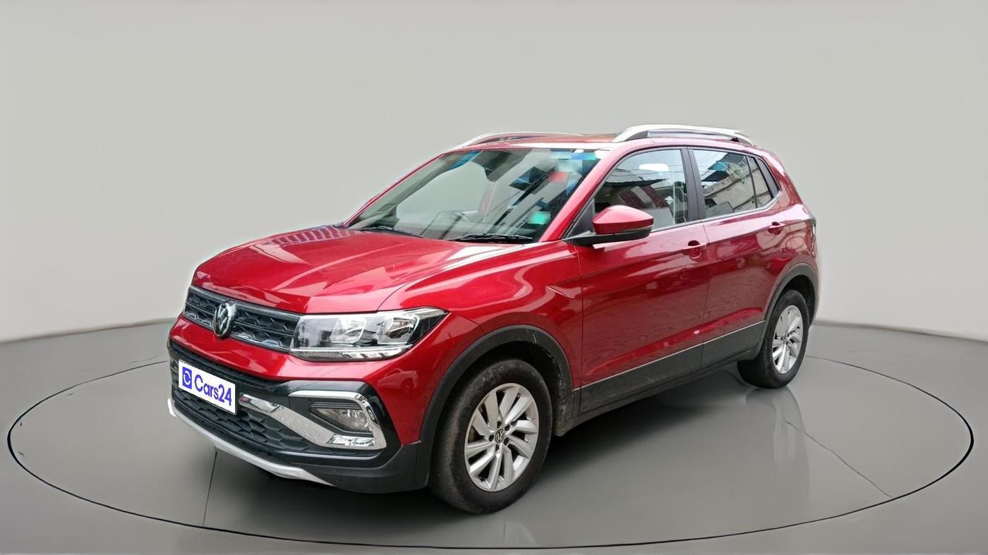2023 Volkswagen TAIGUN HIGHLINE 1.0 TSI AT, Petrol, Automatic, 40,701 km, exterior