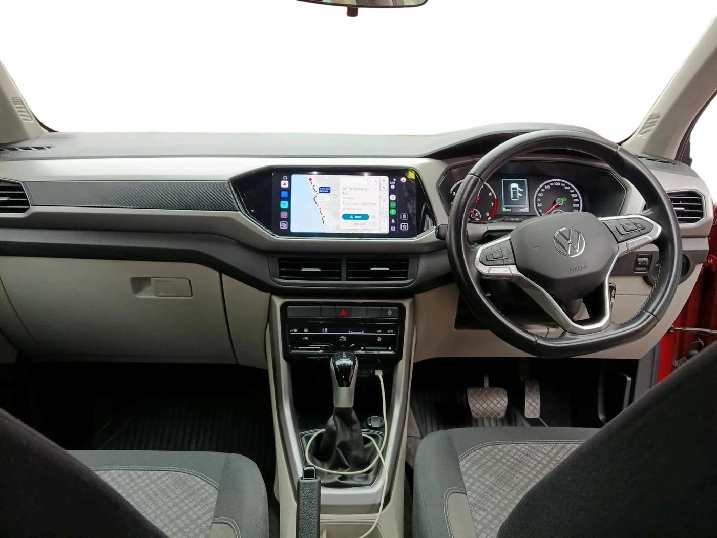 2023 Volkswagen TAIGUN HIGHLINE 1.0 TSI AT, Petrol, Automatic, 40,701 km, interior