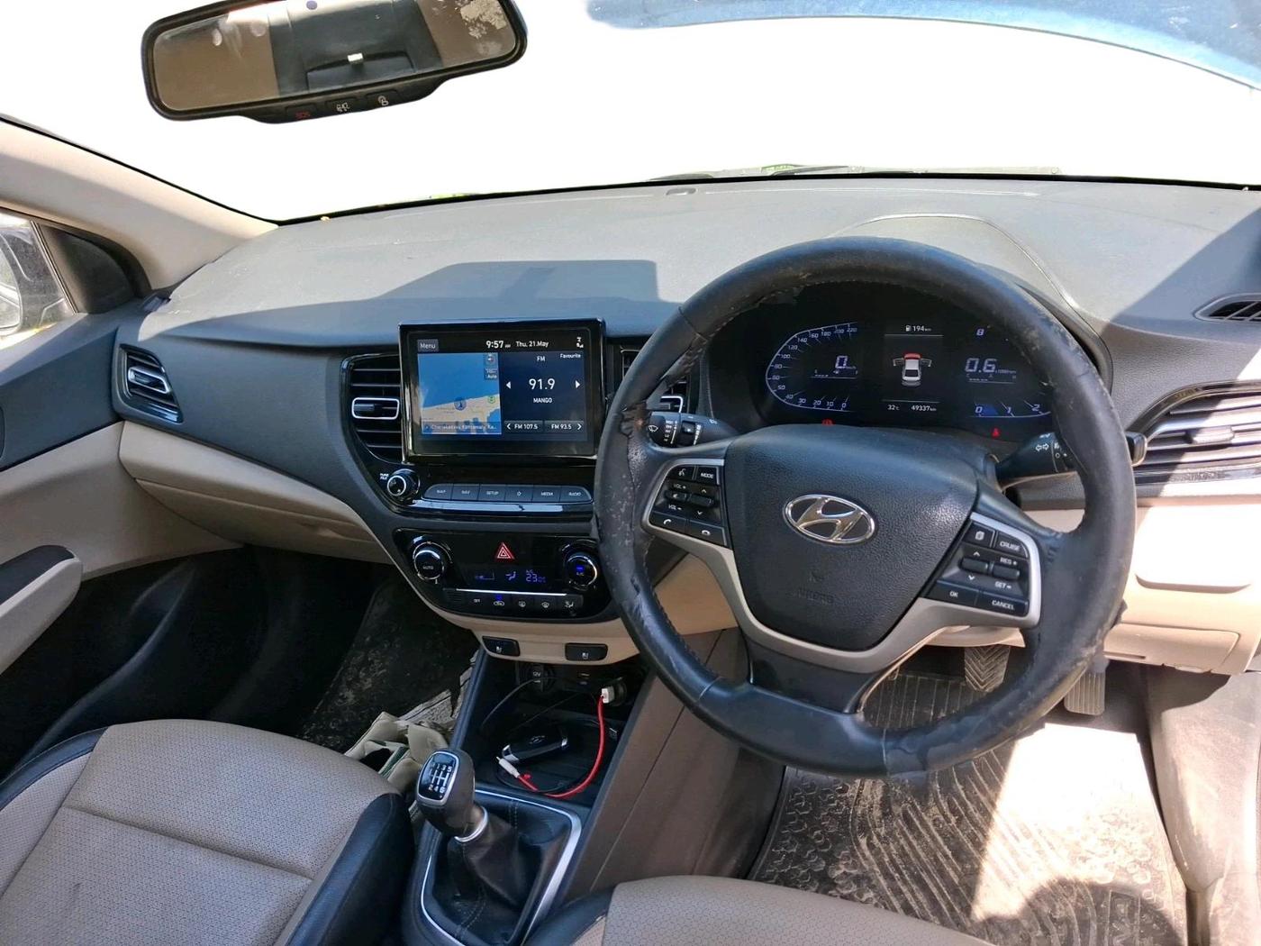 2020 Hyundai Verna SX (O)1.5 VTVT, Petrol, Manual, 49,337 km, interior