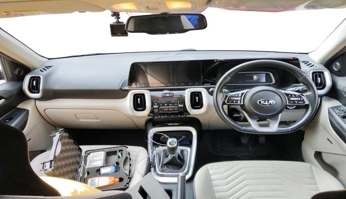 2020 KIA SONET HTX PLUS 1.0 IMT, Petrol, Manual, 76,561 km, interior