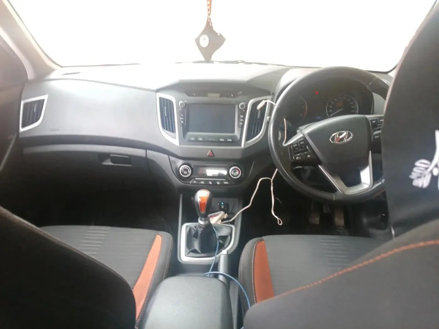 2019 Hyundai Creta SX 1.6 DIESEL DUAL TONE, Diesel, Manual, 1,10,221 km, interior