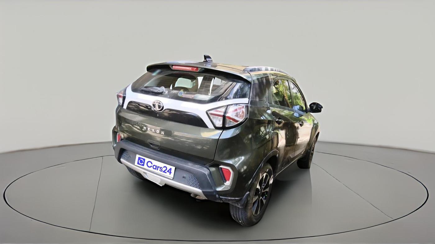 2021 Tata NEXON XZA PLUS PETROL, Petrol, Automatic, 83,998 km, exterior