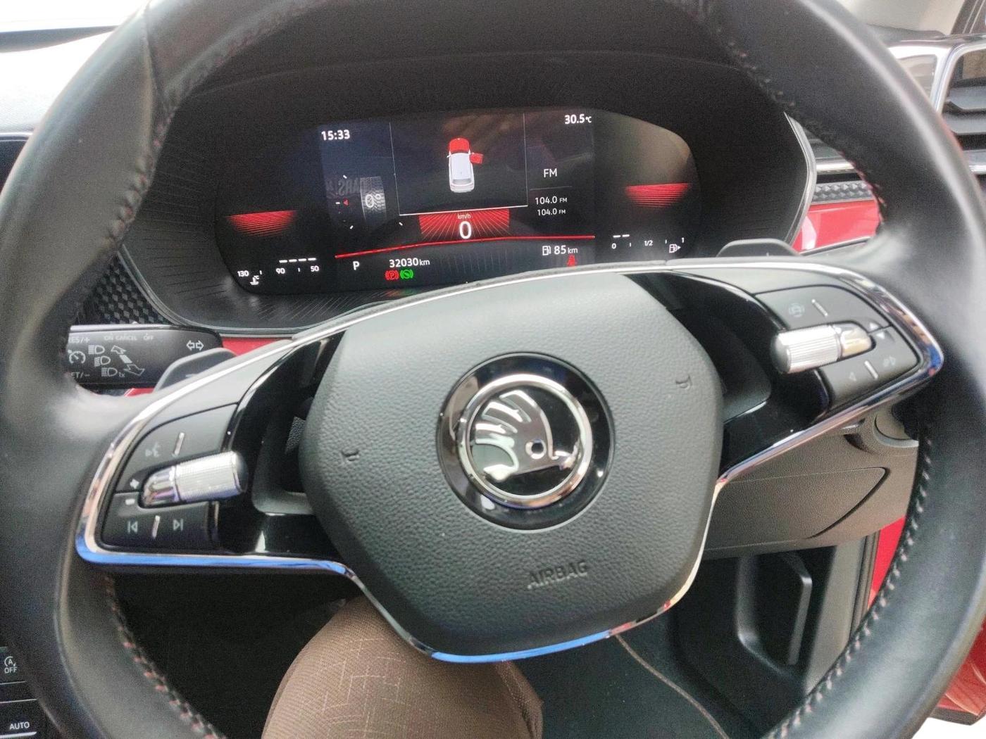 2025 Skoda KUSHAQ MONTE CARLO 1.0L TSI AT, Petrol, Automatic, 32,033 km, interior