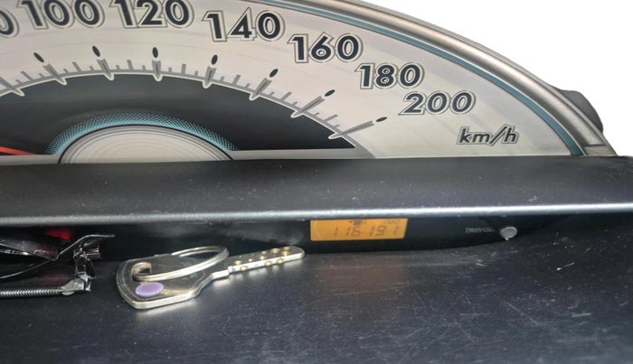 2011 Toyota Etios G, Petrol, Manual, 1,16,191 km, interior