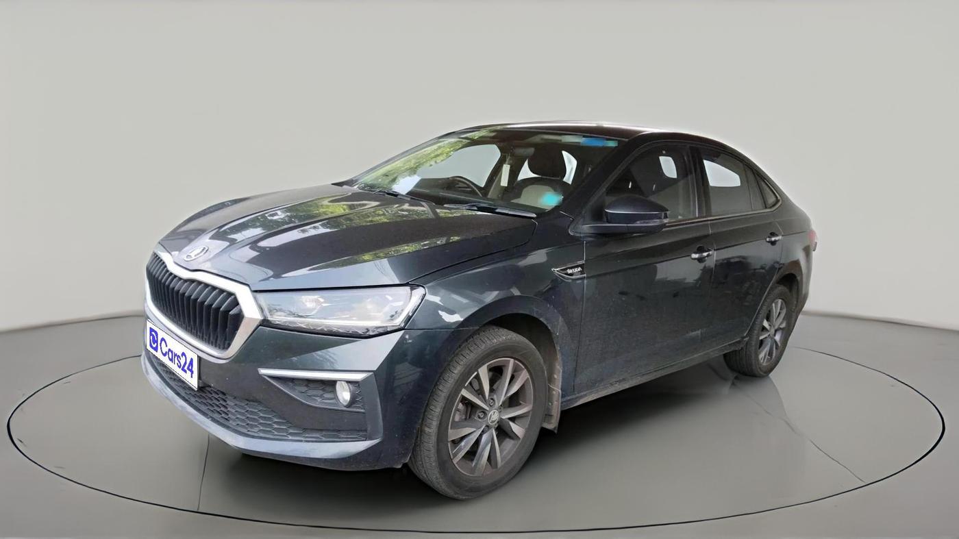 2022 Skoda SLAVIA STYLE 1.5L TSI MT, Petrol, Manual, 38,209 km, exterior