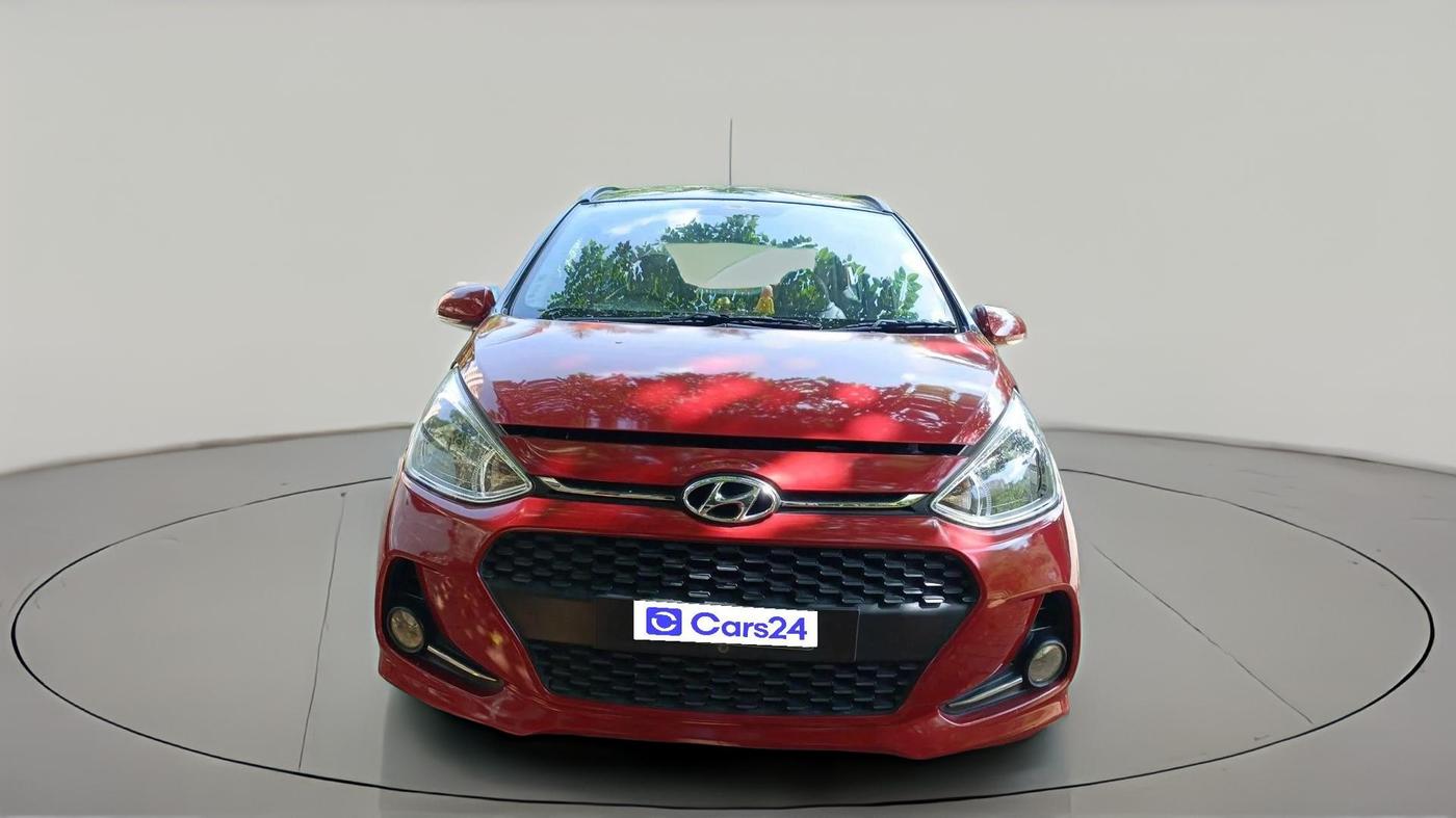 2018 Hyundai Grand i10 SPORTZ 1.2 KAPPA VTVT DUAL TONE, Petrol, Manual, 73,428 km, exterior