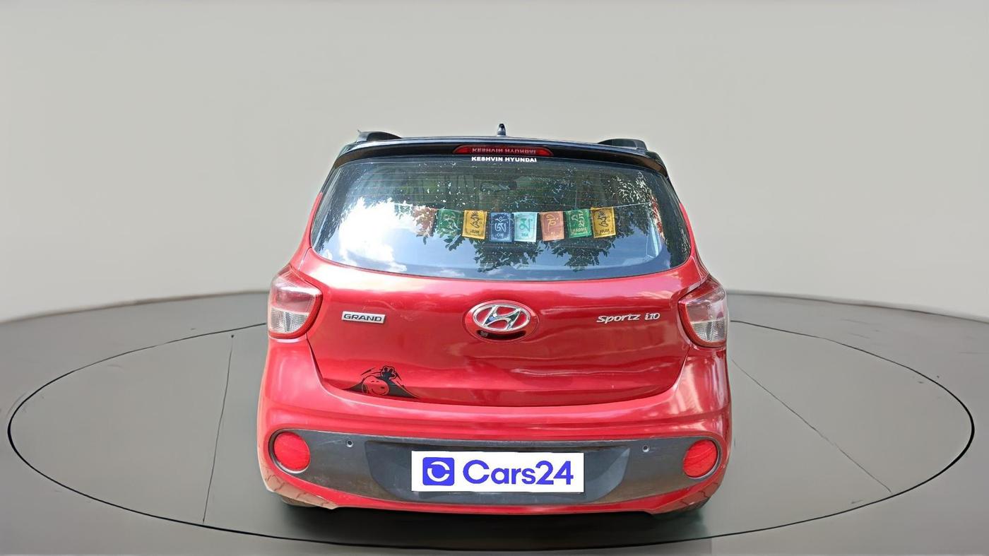 2018 Hyundai Grand i10 SPORTZ 1.2 KAPPA VTVT DUAL TONE, Petrol, Manual, 73,428 km, exterior