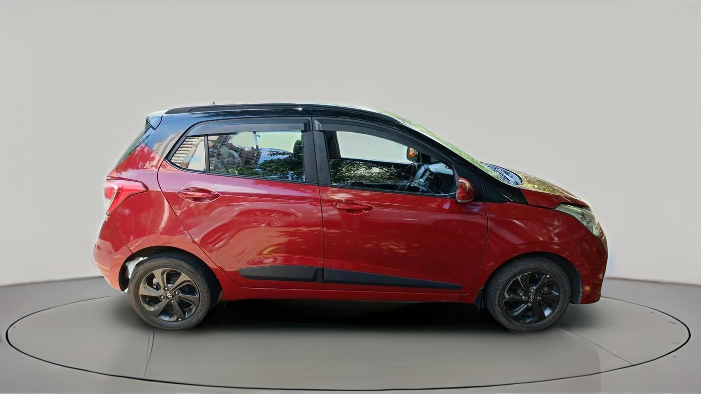 2018 Hyundai Grand i10 SPORTZ 1.2 KAPPA VTVT DUAL TONE, Petrol, Manual, 73,428 km, exterior