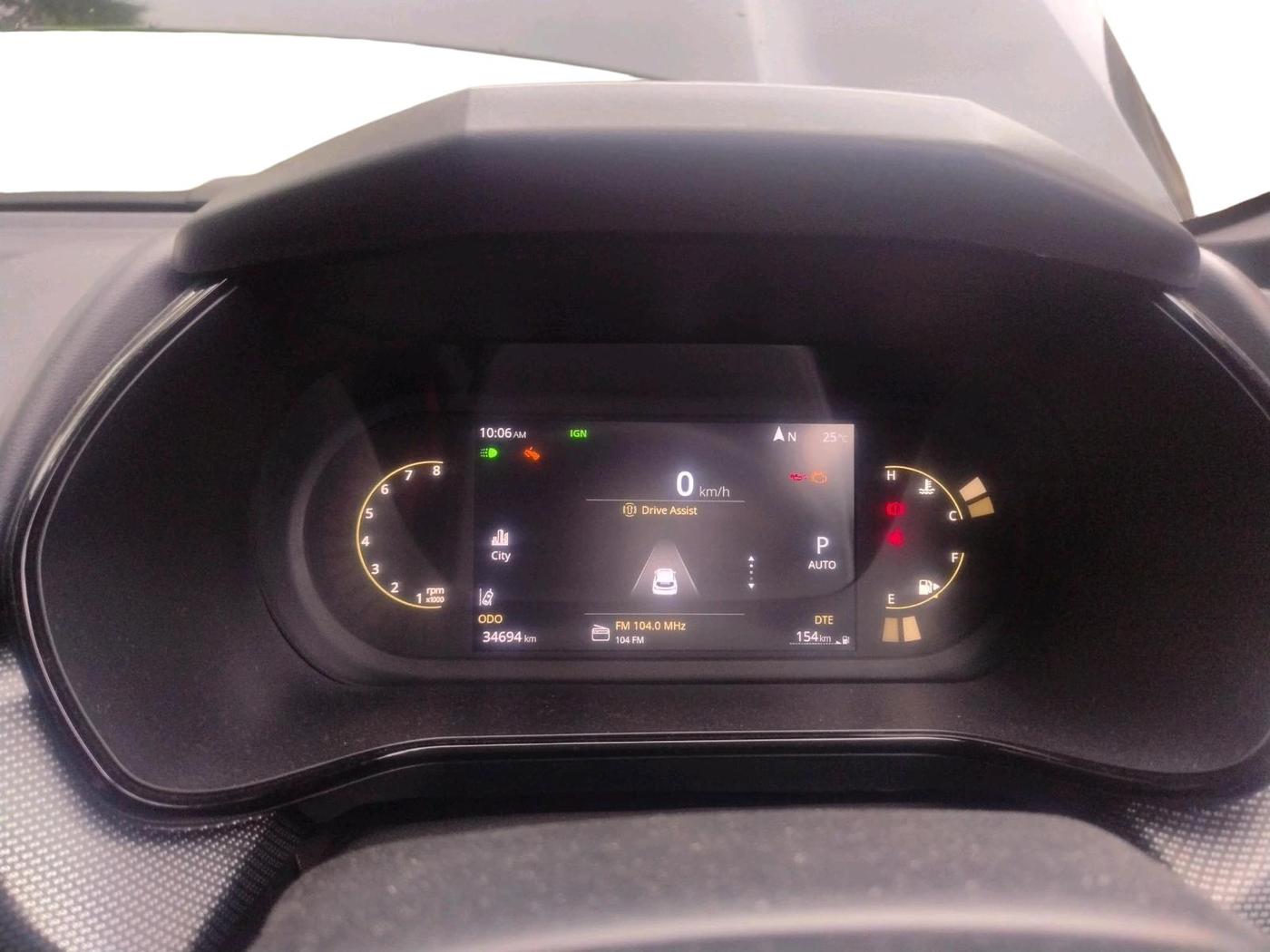 2023 Tata Harrier XZA + O 2.0L RED DARK EDITION 5 STR, Diesel, Automatic, 34,694 km, interior