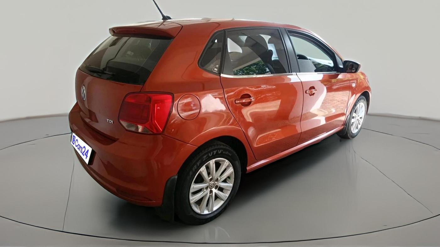 2015 Volkswagen Polo COMFORTLINE 1.5L, Diesel, Manual, 1,70,967 km, exterior