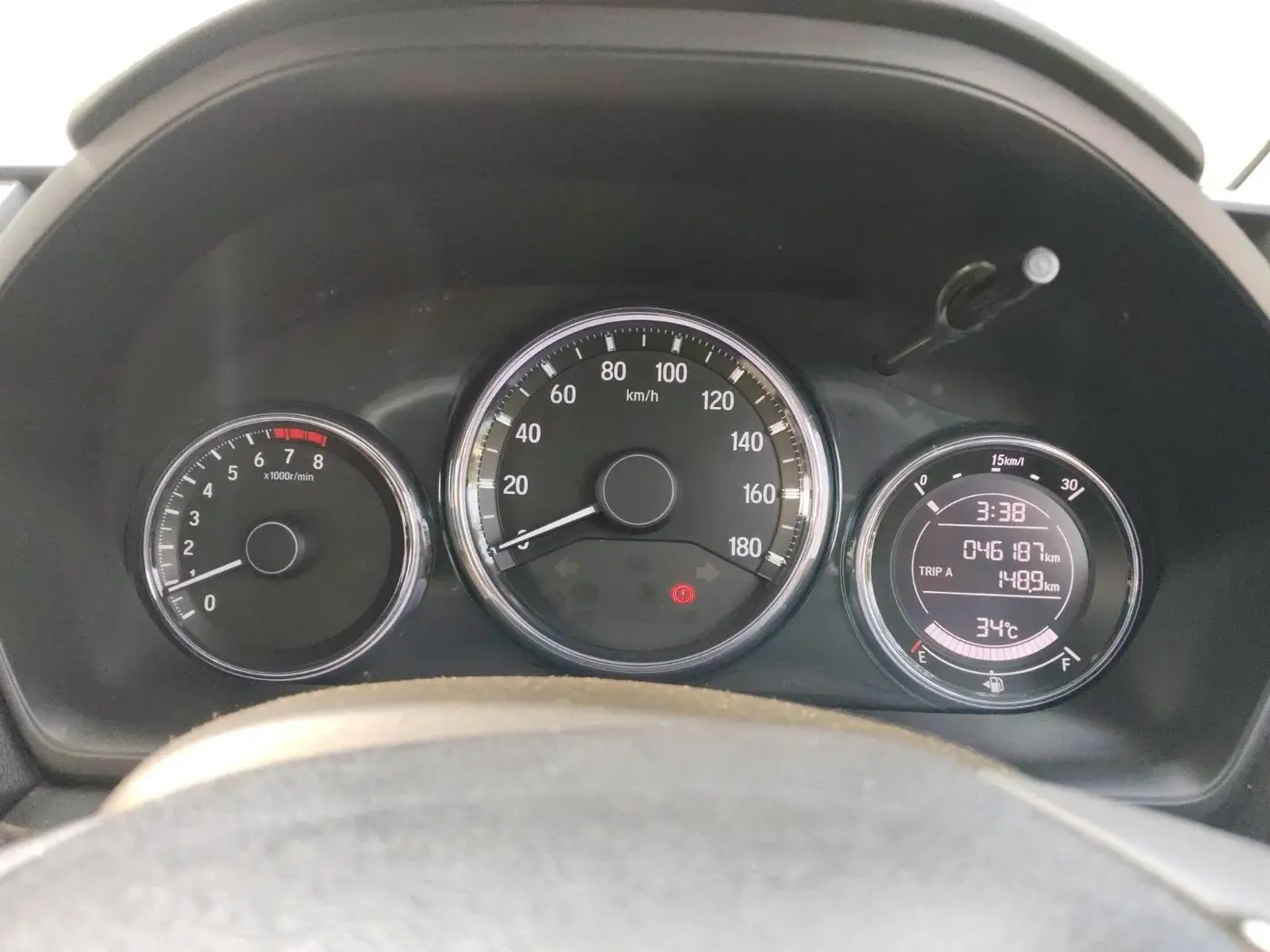 2017 Honda BR-V 1.5L I-VTEC V, Petrol, Manual, 46,187 km, interior