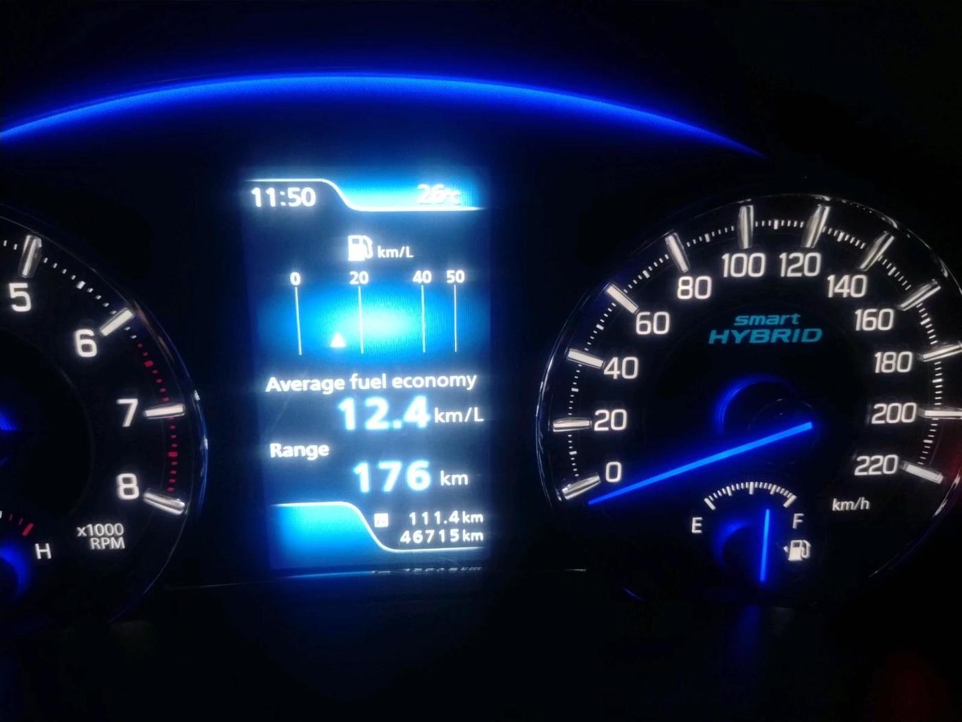 2019 Maruti Ciaz ALPHA 1.5 SHVS PETROL, Petrol, Manual, 46,715 km, interior
