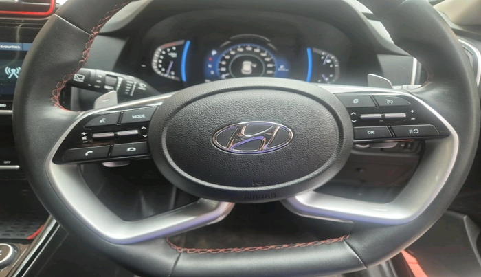 2023 Hyundai Creta SX (O) 1.4 TURBO DCT, Petrol, Automatic, 18,527 km, interior