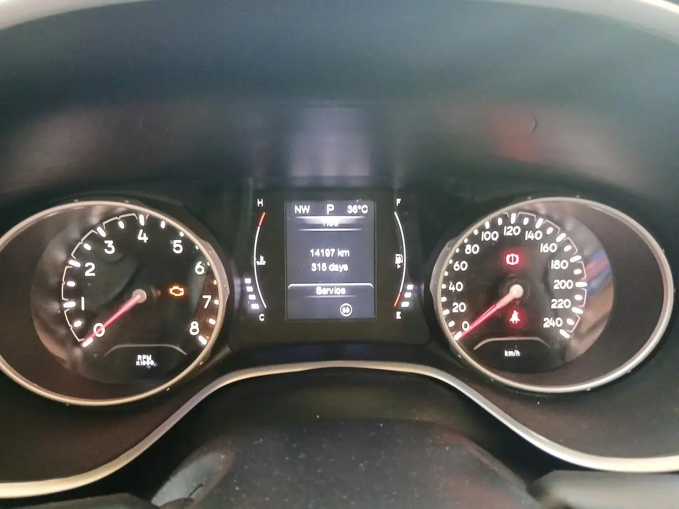 2018 Jeep Compass LIMITED 1.4 PETROL AT, Petrol, Automatic, 64,000 km, interior