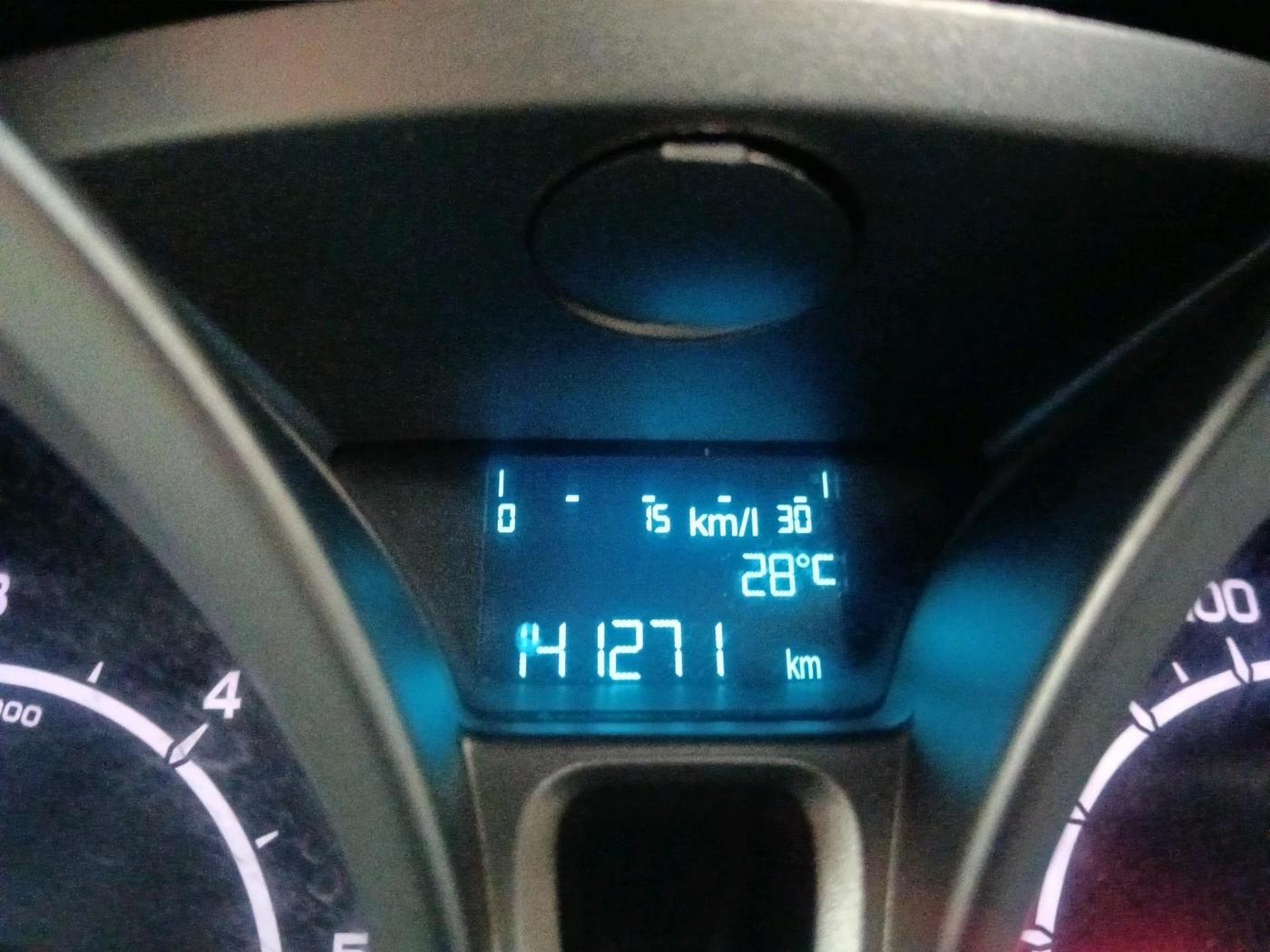 2014 Ford Ecosport TITANIUM 1.5L DIESEL, Diesel, Manual, 1,41,271 km, interior