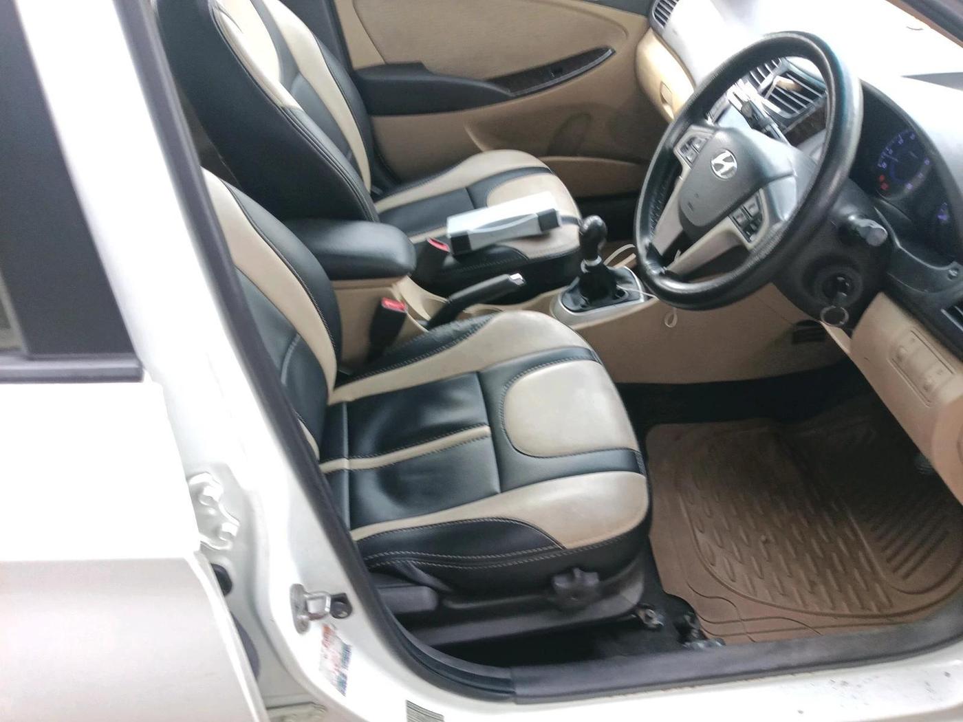 2012 Hyundai Verna FLUIDIC 1.6 VTVT SX, CNG, Manual, 91,811 km, interior