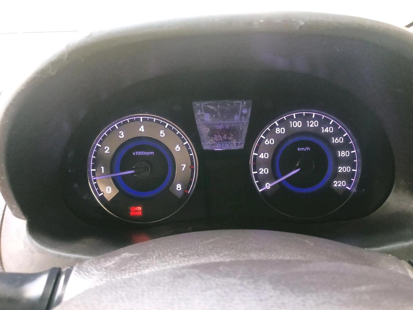 2012 Hyundai Verna FLUIDIC 1.6 VTVT SX, CNG, Manual, 91,811 km, interior