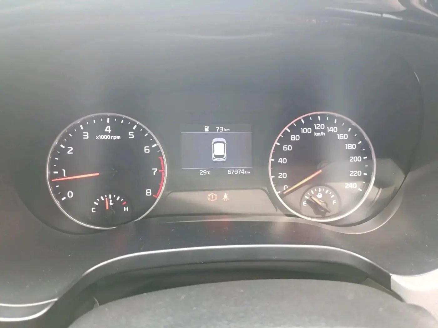 2019 KIA SELTOS HTK 1.5 PETROL, Petrol, Manual, 67,974 km, interior
