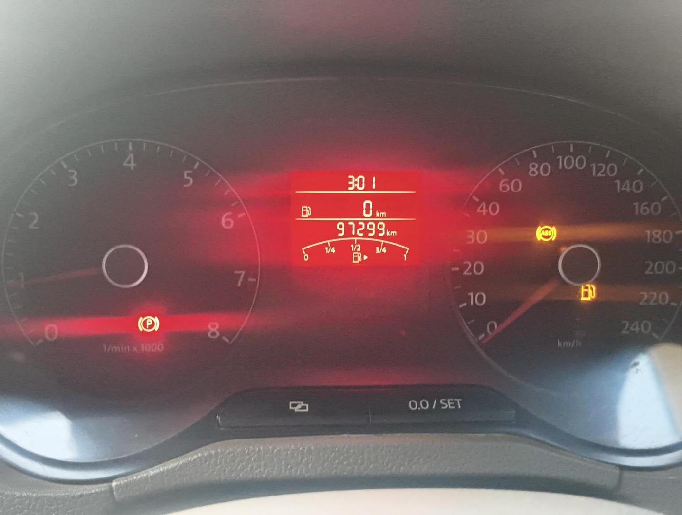 2014 Volkswagen Vento HIGHLINE 1.6 MPI, CNG, Manual, 97,299 km, interior