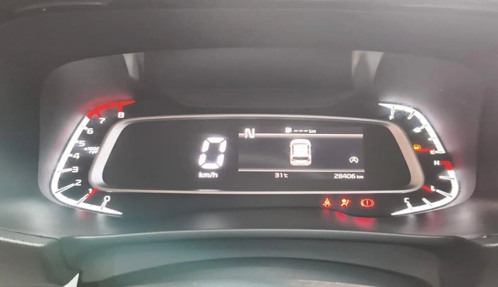 2023 KIA SONET HTX 1.0 IMT, Petrol, Manual, 28,406 km, interior