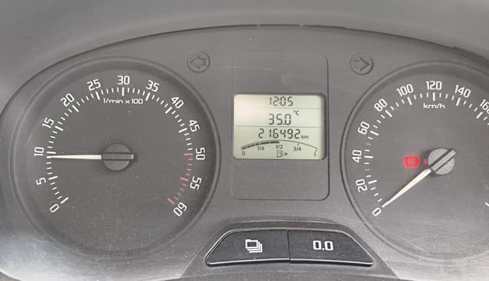 2011 Skoda Fabia CLASSIC 1.2 TDI, Diesel, Manual, 2,16,492 km, interior