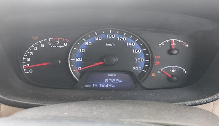 2014 Hyundai Xcent SX 1.2 (O), Petrol, Manual, 1,47,834 km, interior